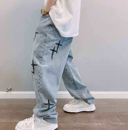 Blue Retro Cross DENM