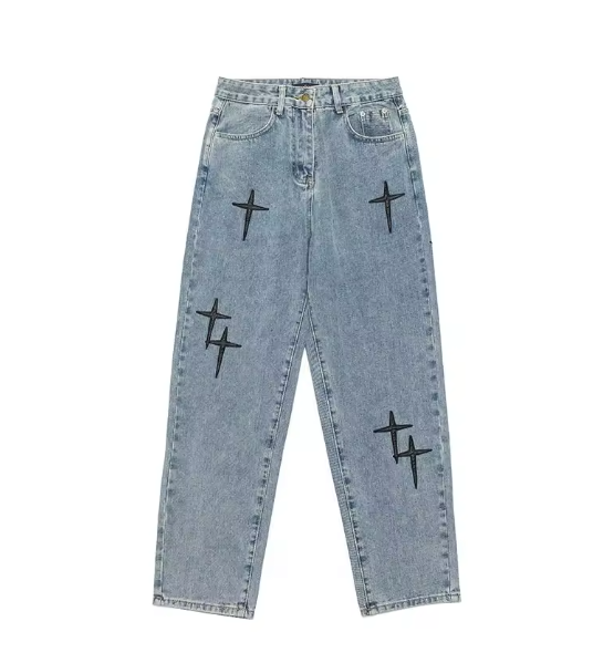 Blue Retro Cross DENM