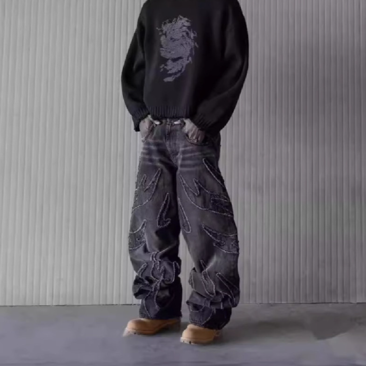 Black Retro Patch DENM