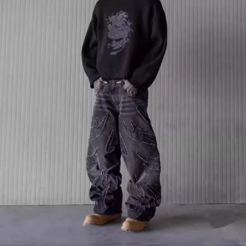 Black Retro Patch DENM