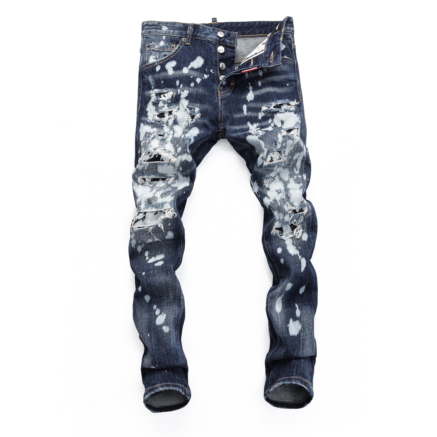 Slim Ripped Splatter DENM