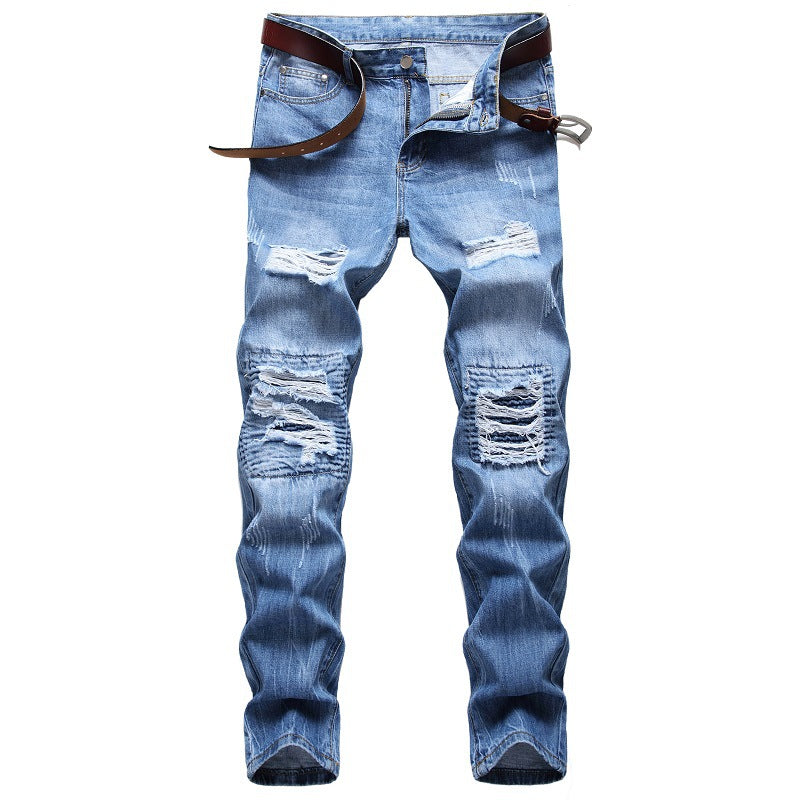 Classic Blue Ripped DENM